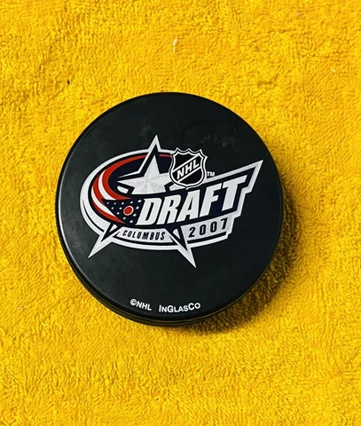 2007 NHL Draft Puck - Hosted by Columbus Blue Jackets Cover