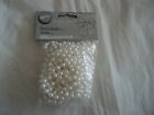 Wilton perles perles blanches 6mm 5 verges pack