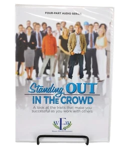 Standing OUT IN THe CROWD (Audio CDs )Walt Wiley Winnng With Encouragement Inc. - Picture 1 of 3