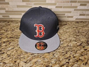 Boston Red Sox Hat New Era 59FIFTY Cap Fitted size 7 New Era MLB Baseball  - Picture 1 of 10