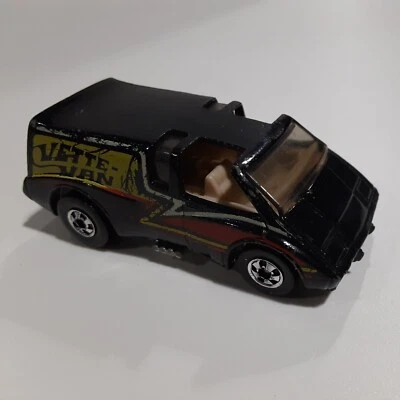Hot Wheels Hi-Rakers Chevy Corvette Vette Van Negro 1979 Mattel Suelto De Colección con BW Foto 1 de 4