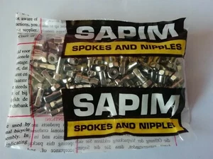 Sapim HEX Messing Nippel für 14g (2,0mm) Speiche | passend für Campagnolo | verschiedene Mengen - Bild 1 von 6