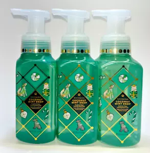 3 Coconut Mint Drop Gentle Foaming Hand Soap Bath & Body Works 8.75 fl oz - Picture 1 of 1