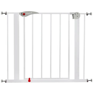 Cancello di Sicurezza per Bambini Casa Animali Domestici Cani Barriera Scale Sicuro Protezione Porta 75 a 85cm - Foto 1 di 9