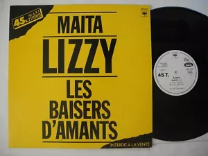 LIZZY Maita / Les Baisers D'Amants 12" Maxi 1983 France EX+ - Foto 1 di 2