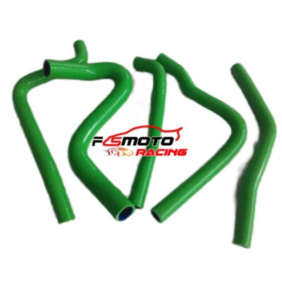 Manguera de radiador de silicona para KAWASAKI KX250 KX 250 2 tiempos 1990-1993 91 92 VERDE Foto 1 de 4