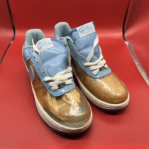 NWD:NIKE AIR FORCE 1 PREMIUM CLEAR/ HRBR BLUE 313641-941 7 - Picture 1 of 19