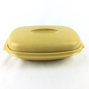 Vaporera Tupperware vintage arroz/verduras 3 piezas 1275-6 1274-1 y 1273-3 amarillo  - Imagen 1 de 13