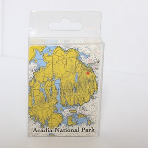 Acadia National Park Bar Harbor Maine Playing Cards In Plastic Carrying Case