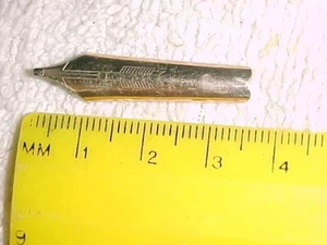 NUEVO STOCK ANTIGUO PARKER 14K sin entintar oro nuevo en caja - 34 mm - uno izquierdo - ¿ancho o trozo? - Imagen 1 de 7