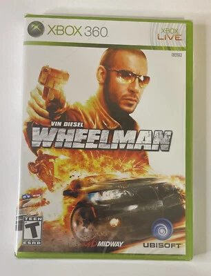 Vin Diesel Wheelman(Microsoft Xbox 360, 2009)- Brand New, Sealed - Image 1 of 2