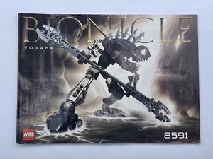LEGO Bionicle Rahkshi (8591) ~ MANUAL DE INSTRUCCIONES Solo Libro ~ Vorahk - Imagen 1 de 1