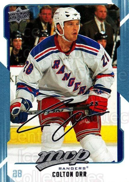 2008-09 Upper Deck MVP #197 Colton Orr - Image 1 of 1
