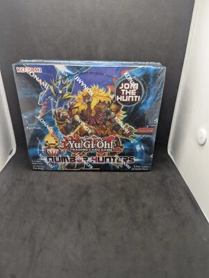Yugioh Number Hunters 1st Edition Booster Box FACTORY SEALED - Image 1 of 2