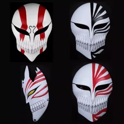 BLEACH Kurosaki Ichigo Resin Mask Comic Exhibition Cosplay Prop Facepiece Unisex - Image 1 of 4
