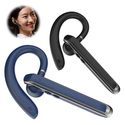 Bluetooth Headset 5.2 Wireless Earphone Stereo Sound Business Earbud with Mic - Image 1 of 4