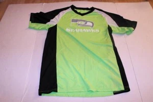 Men's Seattle Seahawks S Flag Football Jersey (Lime Green) Augusta Sportswear Je - Picture 1 of 3