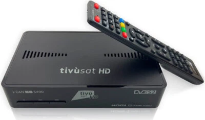 Decoder Digitale Satellitare HD Ready DVB-S2 HDMI USB SCART Nero ADB I-CANS490 - Immagine 1 di 2