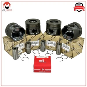 13101-30200-02 JUEGO DE PISTONES Y ANILLOS TOYOTA 1KD-FTV PARA HILUX FORTUNER LC PRADO 3,0 L - Imagen 1 de 8