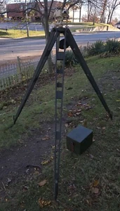 Berger survey transit And Tripod, Military W/ Case - Picture 1 of 20