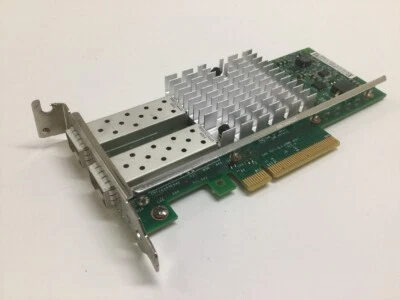 Adaptador Ethernet HP 560SFP+ Doble Puerto 10GB SFP+ Tarjeta Intel X520-DA2 669279-001 Foto 1 de 3