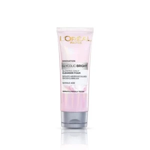 L'Oréal Paris Glycolic Bright Daily Foaming Face Cleanser, 50ml - Picture 1 of 4
