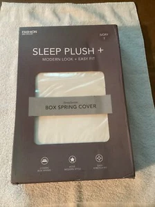NEW, Twin, Ivory, Box Spring Cover - Picture 1 of 4