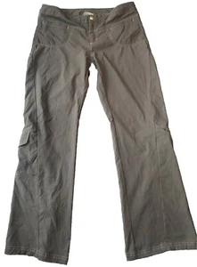 Athleta Women's SIZE 12 Tall khaki classic bootcut hiking pants. Great pair - Picture 1 of 6