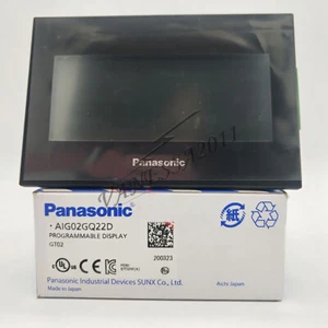 ONE NEW Panasonic Programmable Display GT02 AIG02GQ22D - Bild 1 von 3