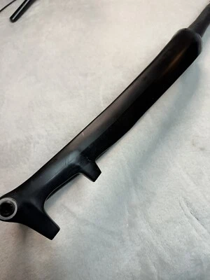 TRP CX/Gravel Carbon 12mmw/DT Swiss Thru Axle Steerer forcella conica 700c 480g - Immagine 1 di 4