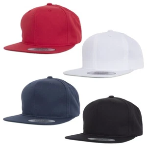Flexfit Pro-Style Twill Snapback Youth Cap Kids Kappe Baseball Shape Basecap Hat - Picture 1 of 36