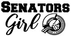 Ottawa Senators "Girl" Nhl Hockey Car Laptop Cup Sticker Decal