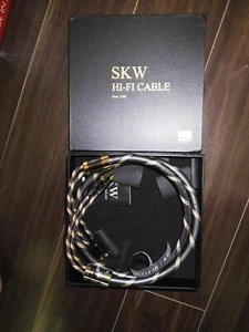 SKW Upgrad Audiophiles Audio Cable 2RCA Male to 2RCA Male HiFi System Converter - Picture 1 of 1