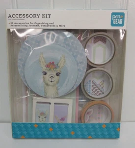 Llama 32pc Accessory Kit Stickers Planner Binder Journal Scrapbook Craft Supplie - Picture 1 of 12