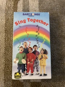 Babylieder: Sing Together VHS-Kassette 1992 Kinder Babys Musikalische Bildung Show selten - Bild 1 von 5