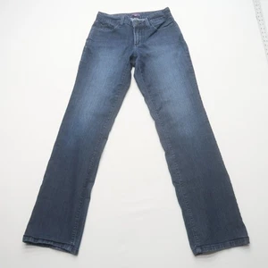 Jeans NYDJ Not Your Daughters dritto 8 lavaggio scuro elasticizzato made in USA - Foto 1 di 11