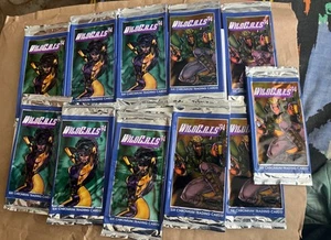 1994 WILDCATS CHROMIUM SERIES 11x EMPTY CARD PACKS/WRAPPERS - Picture 1 of 1