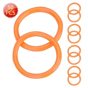 10Pcs Paintball CO2 Nitro Tank POLYURETHANE O-Rings poly urethane oring Orange - Picture 1 of 10