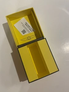 Empty Box Only Invicta Invincible in Detail since 1837 Yellow Watch Holder - Picture 1 of 4
