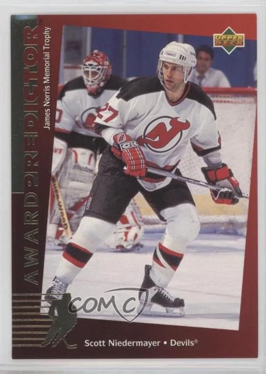 1994-95 Upper Deck Predictor Canadian Winners Prizes Gold Scott Niedermayer HOF - Image 1 of 2