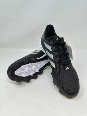 adidas Women's PureHustle 3 MD Softball Cleats IG7138 - US:9, Black, J3(C629T) - Image 1 of 4
