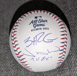 Jacob Wilson & BRENT ROOKER signiert 2025 All Star BASEBALL Leichtathletik JSA COA - Bild 1 von 3