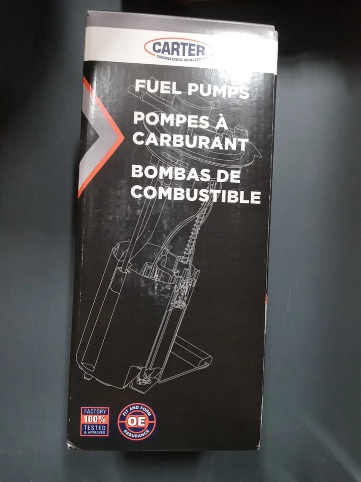 Bomba de combustível mecânica Carter M6505 serve para Jeep Commando J-2600 1972-1973 - Imagem 1 de 2