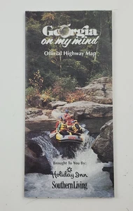 Georgia Vintage Fold Out Official State Highway Road Map 1995 - Picture 1 of 7