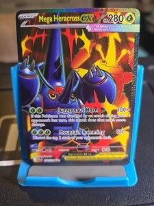 Mega Heracross ex 108/094 Me02: Phantasmal Flames Holo - Bild 1 von 2