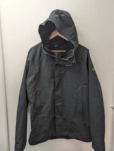 Craghoppers Men's Waterproof Aquadry Stretch Jacket Medium Black Hiking Walking - Picture 1 of 17