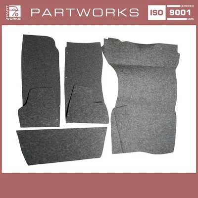 Alfombra para PORSCHE 911 F 2.2 2.4 T E S '70-'73 Alfombra maletero alfombrilla fieltro Foto 1 de 4