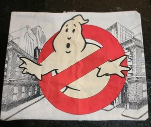 Vintage 1986 Ghostbusters Pillowcase GLOW IN THE DARK (Barely) READ - Picture 1 of 7