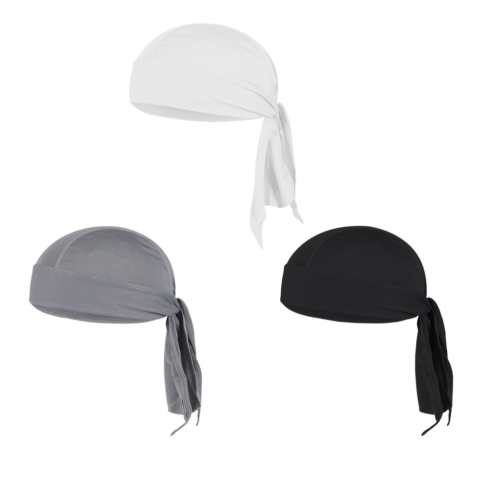 3 piezas Do Rag Bandanas Gorra Motociclista Motocicleta Envoltura para la Cabeza Turbante para Hombres Foto 1 de 4