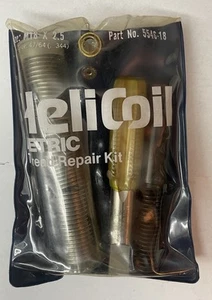 Kit de reparación de rosca métrica HeliCoil M18x2.5 pieza # 5546-18 EE. UU. ¡Envío rápido y gratuito! - Imagen 1 de 4